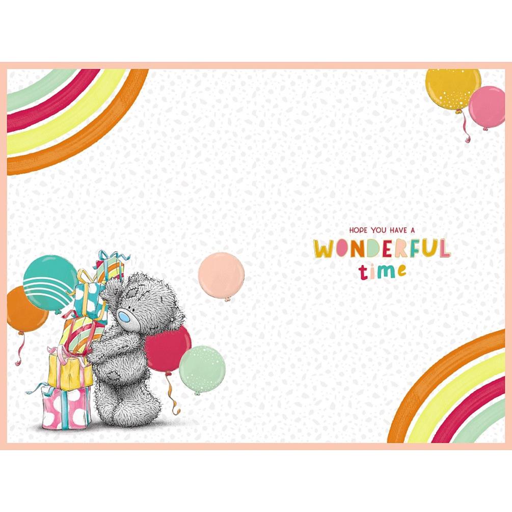 6th Birthday Me to You Bear Birthday Card Extra Image 1